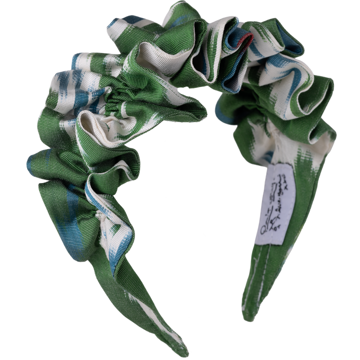 Wiese und elfenbeinfarbener Ikat