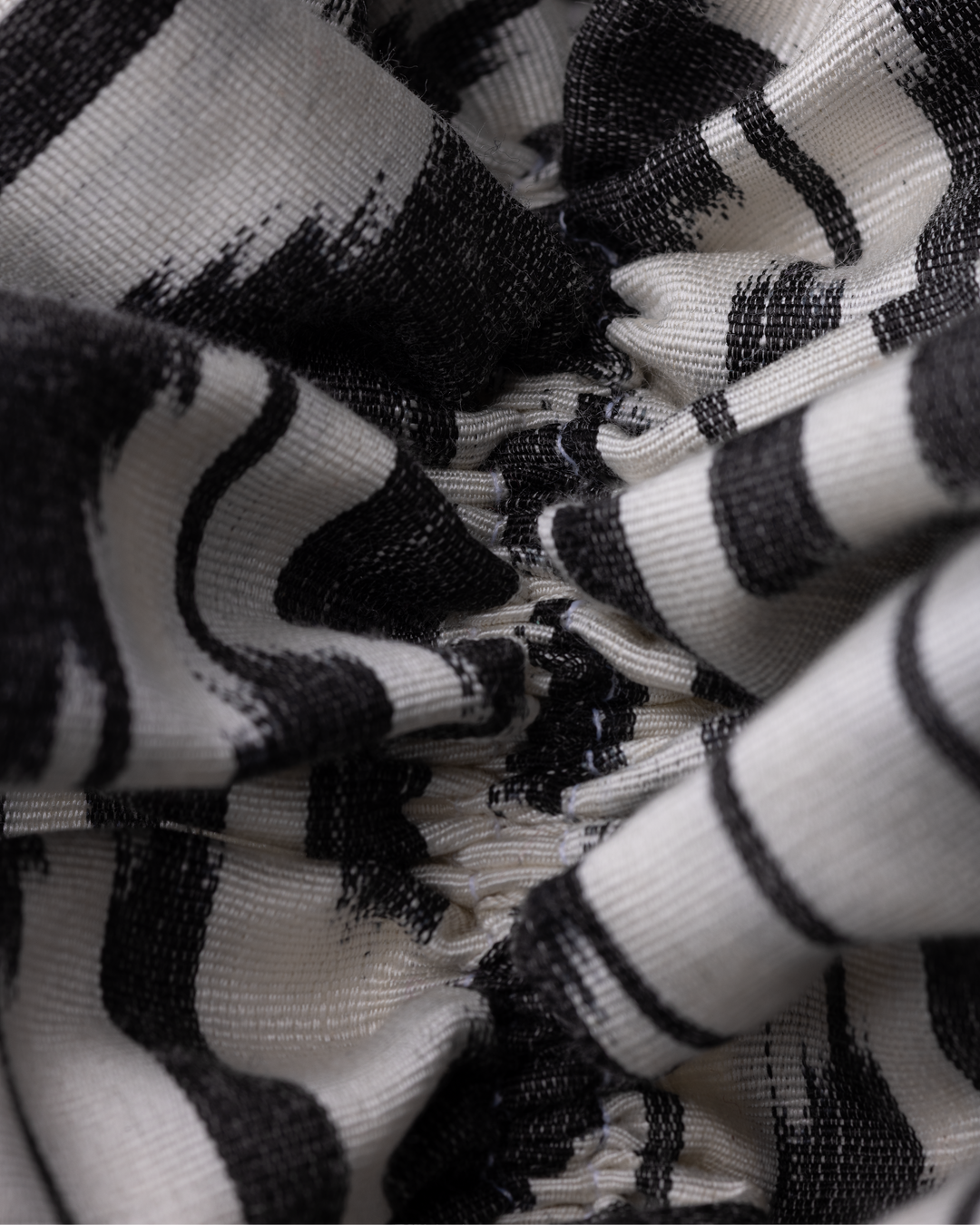 Black and White Ikat