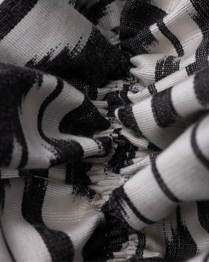 Black and White Ikat