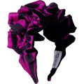 Electric Magenta and Black with Black Velvet