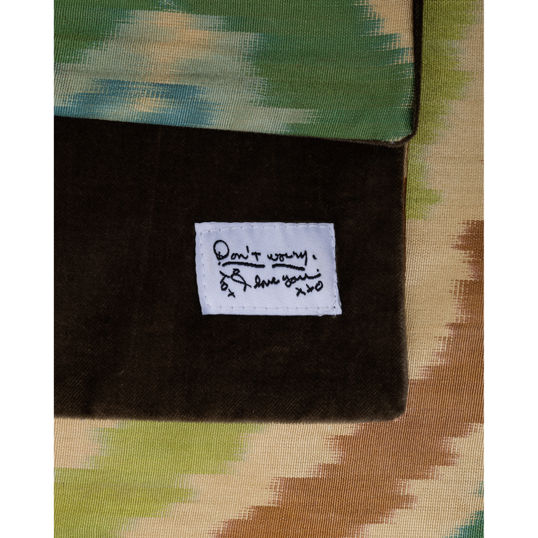 The Bukhara Stole backed in Velvet