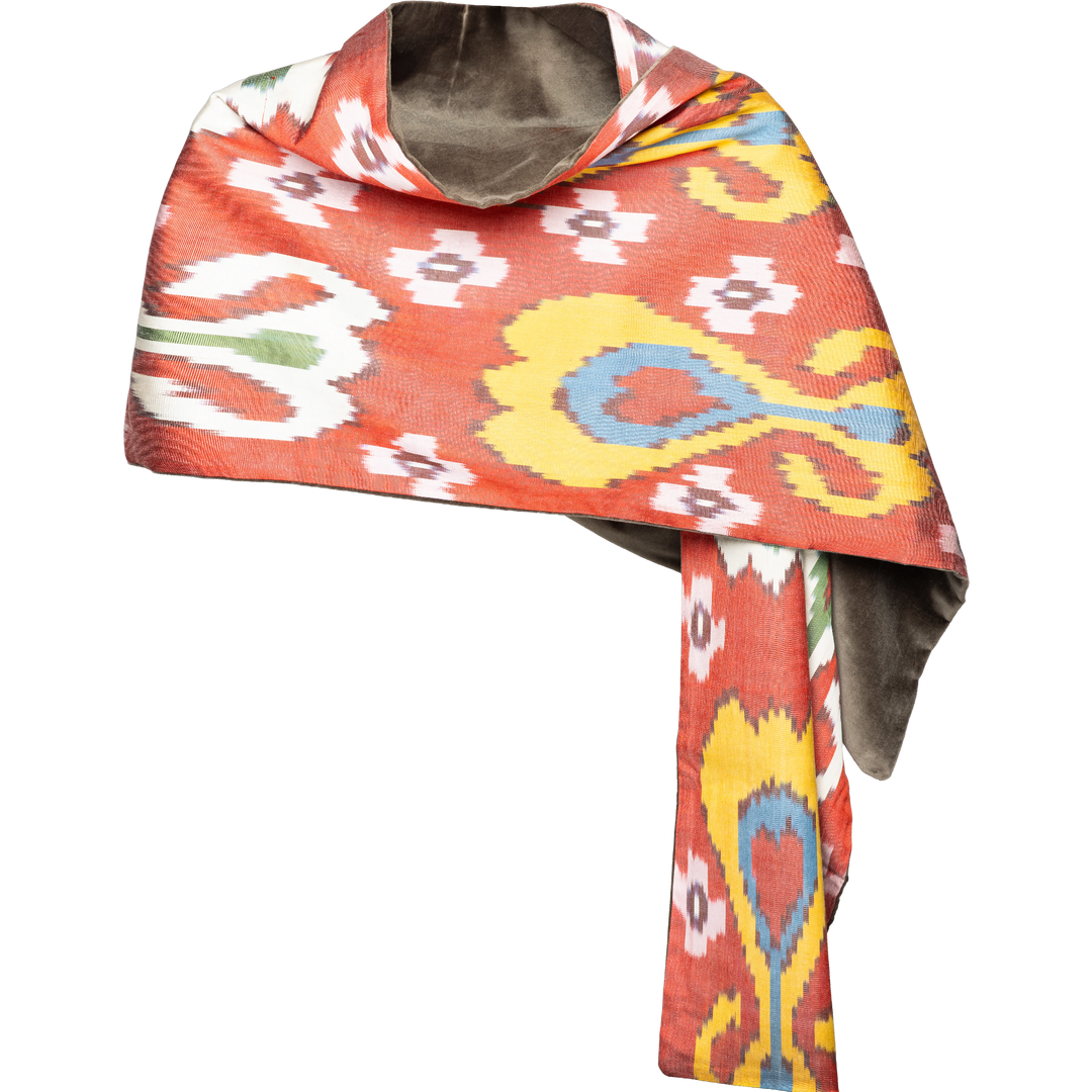 The Samarkand Stole backed in Velvet