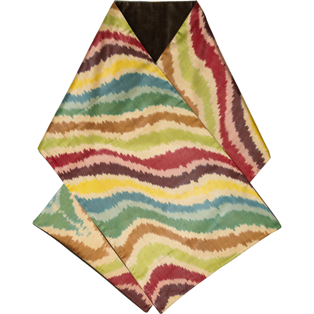 The Bukhara Stole backed in Velvet