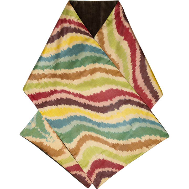 The Bukhara Stole backed in Velvet